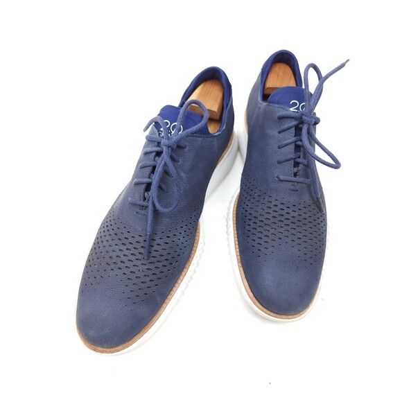 Cole Hann 2.0 Grand OS Blue/White Men\'s Size 9.5 M Casual Shoes main image 5